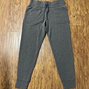 Athletic Works Women's Joggers Charcoal Grey Size Medium (8-10)